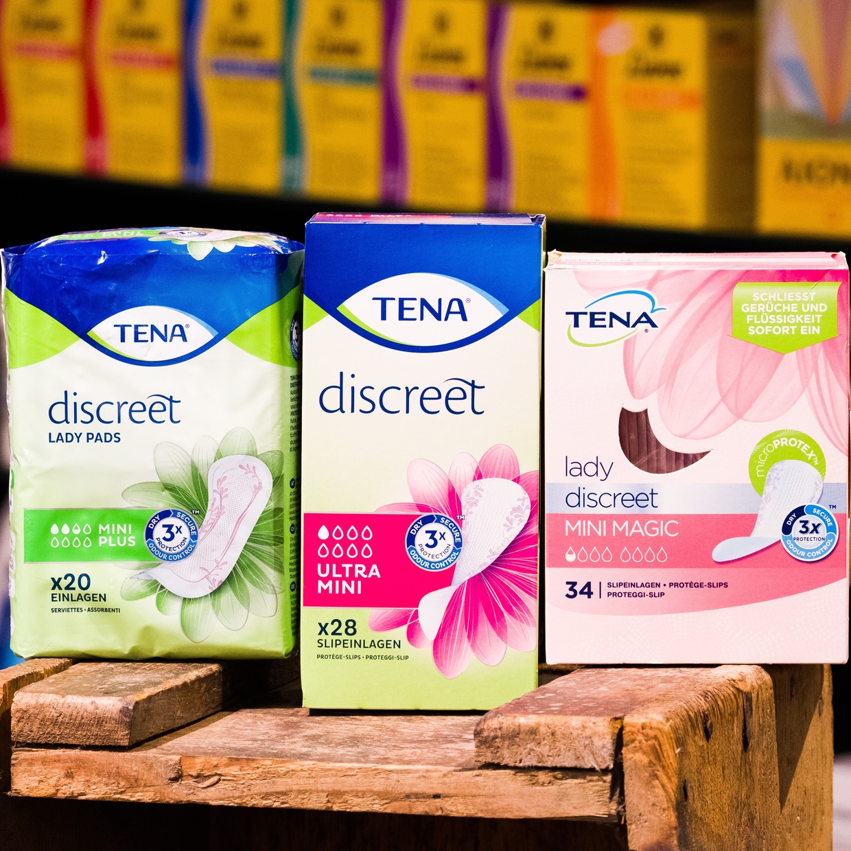 Inkontinenz Produkte von Tena