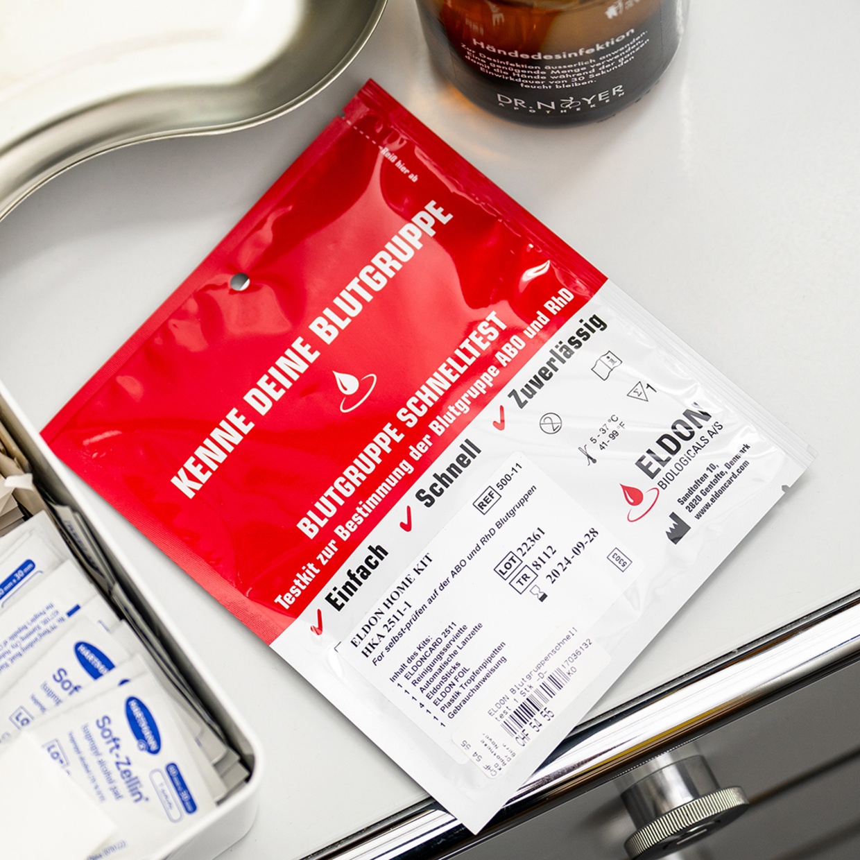 Dr. Noyer Blutgruppe bestimmen