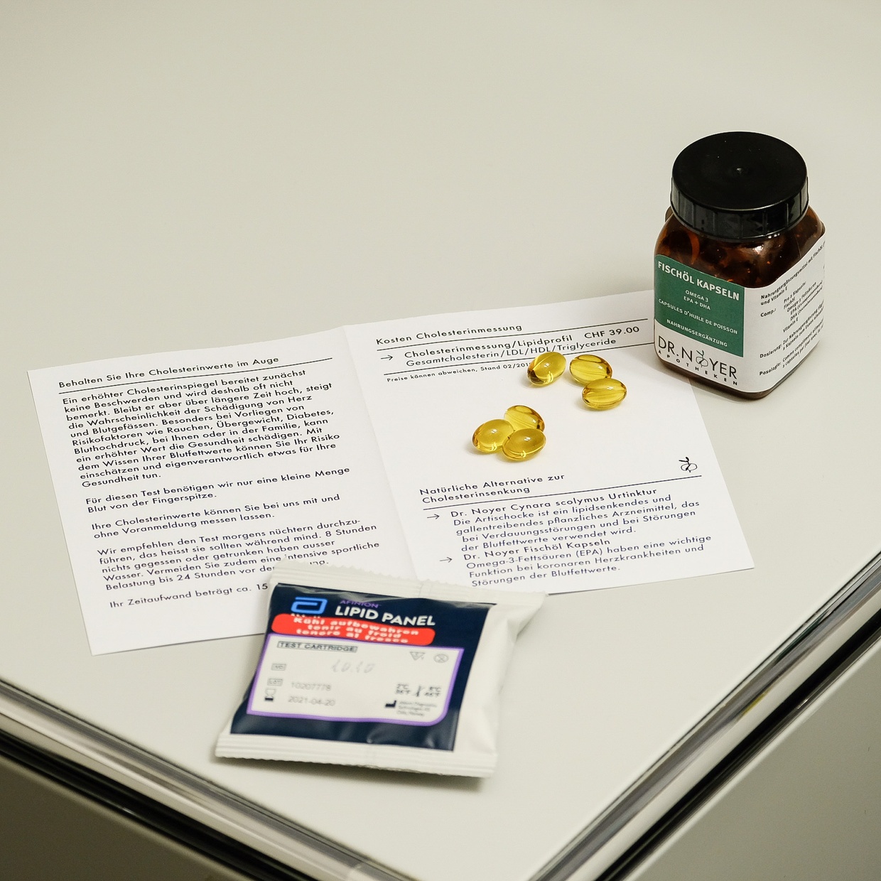Lipidmessung bei Dr. Noyer